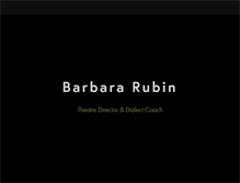 Tablet Screenshot of barbararubin.net